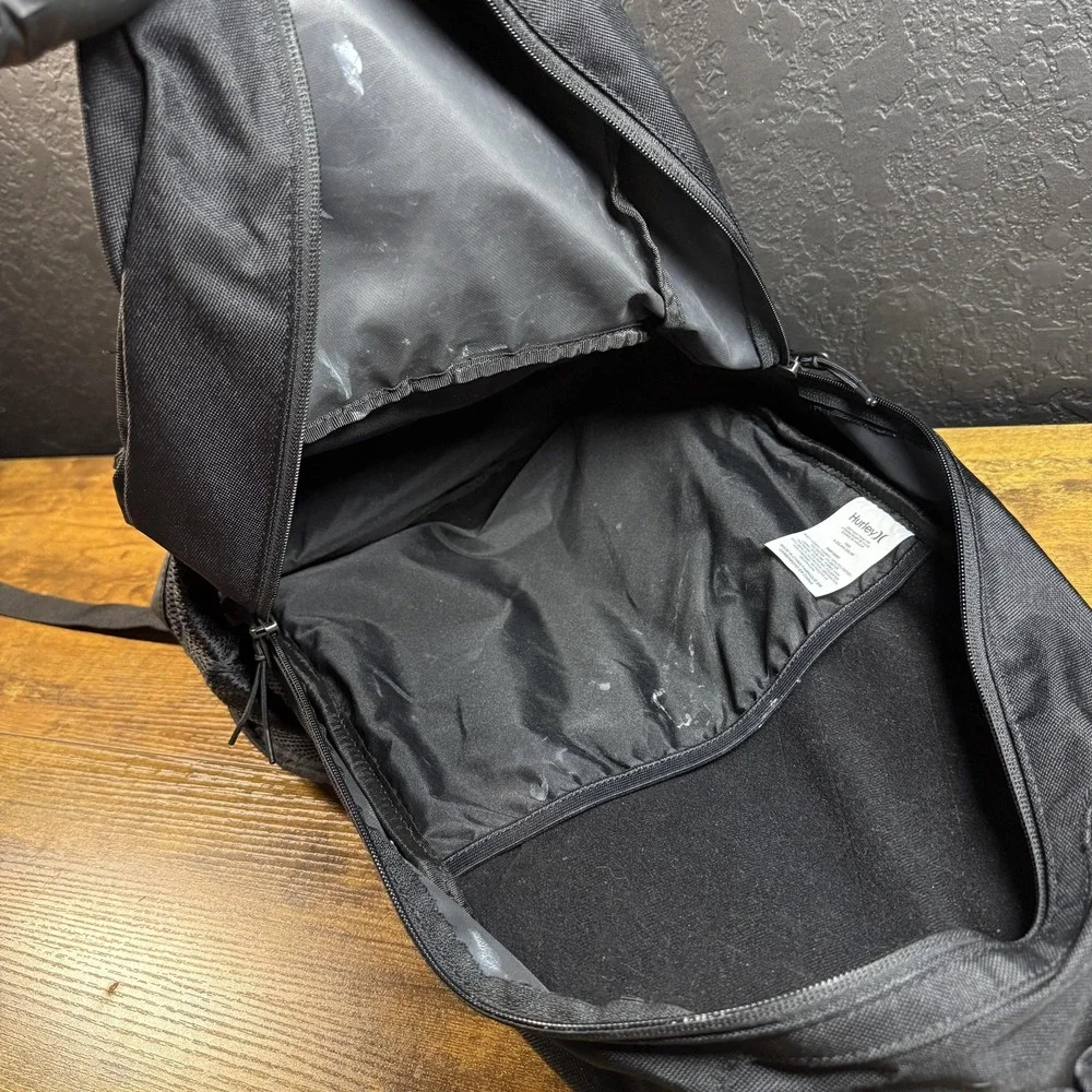 Hurley Renegade II HU0119 Black Polyester Backpack Mens Womens‎ OS